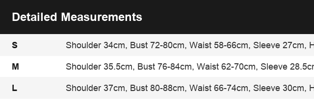 Size Guide