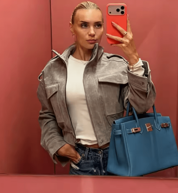 OLANE Stand Collar Faux Suede Cropped Jacket SWomen's Coats & Jackets
