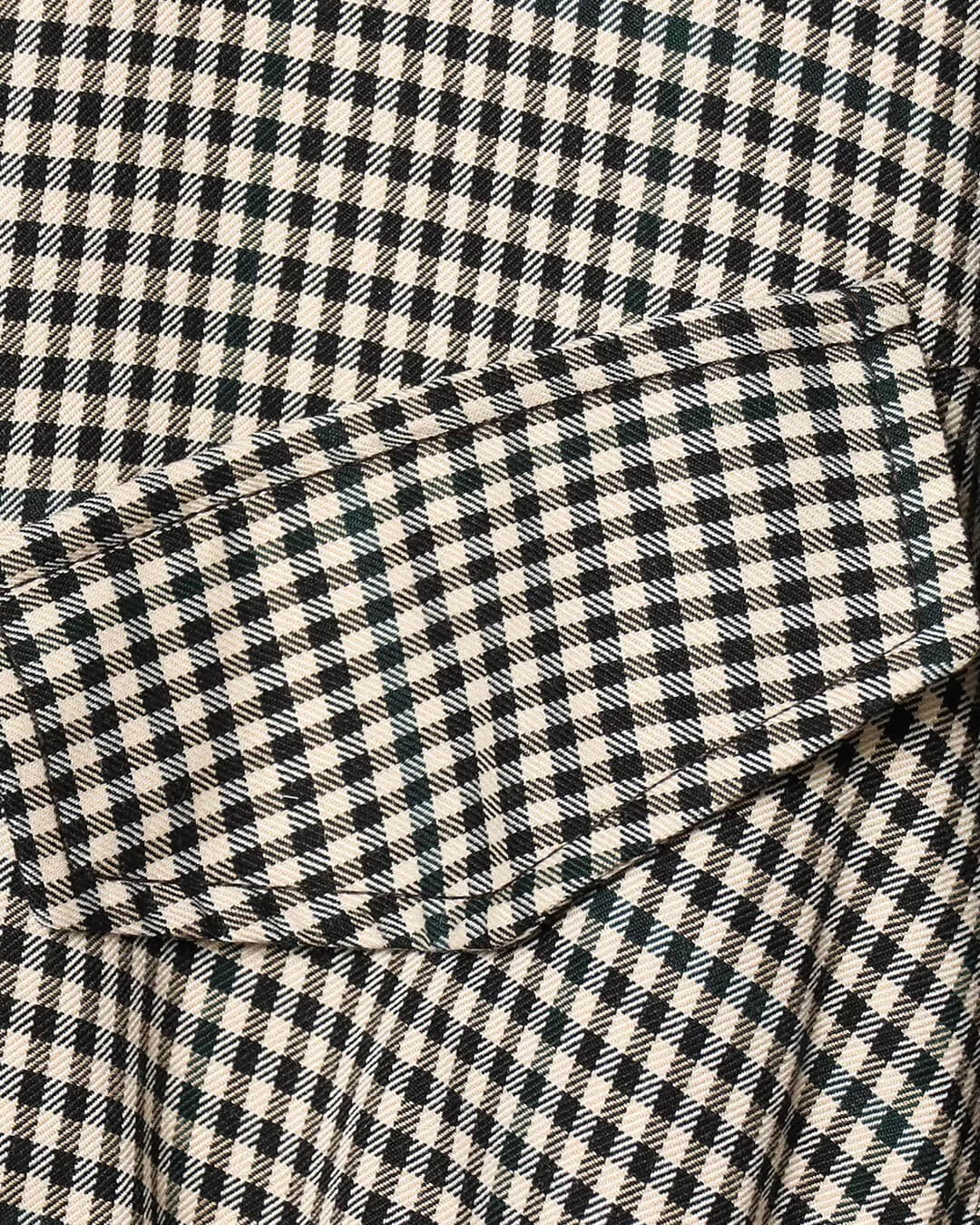 OLANE Stylish High Neck Checked Bomber Jacket LWomen's Coats & Jackets