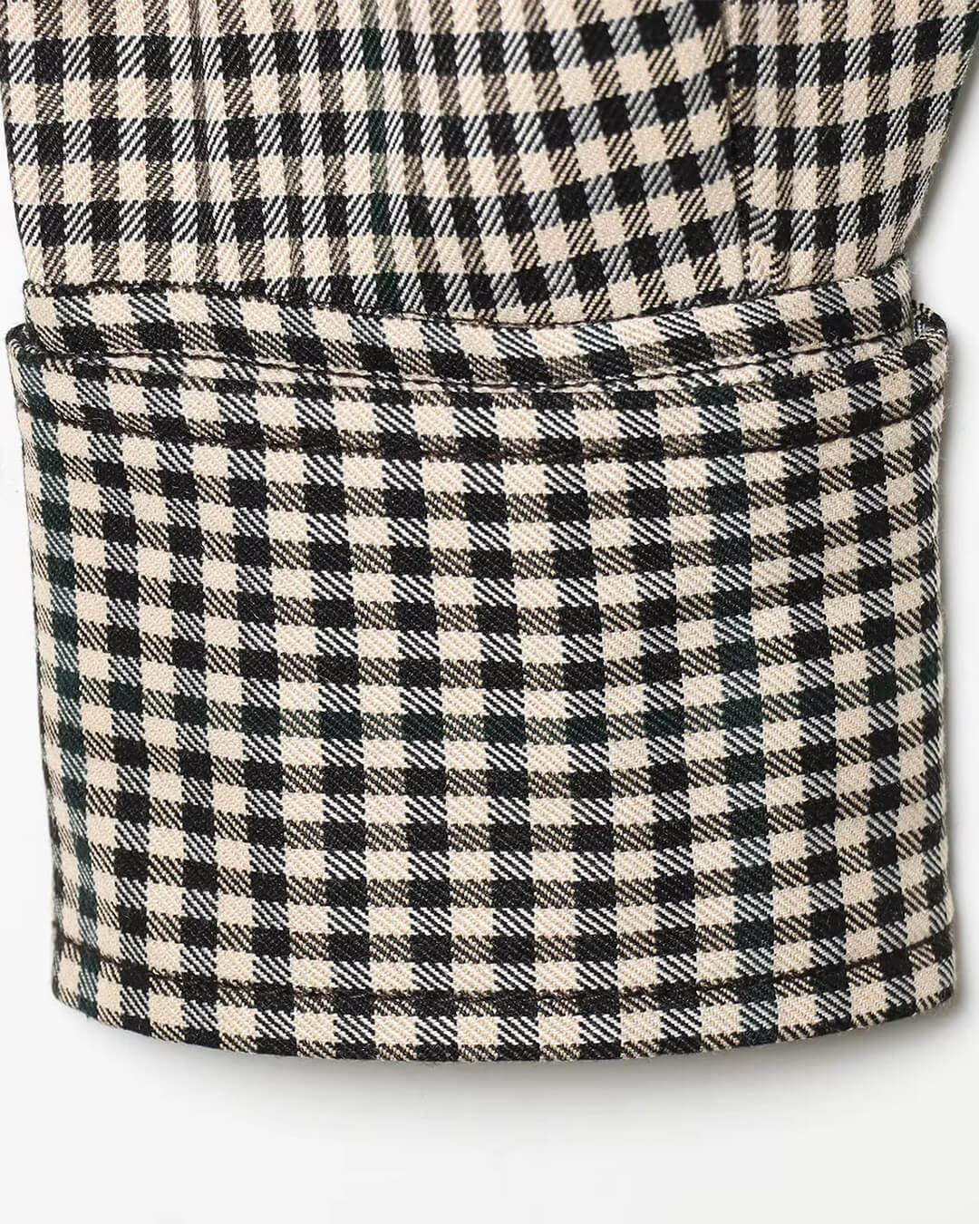 OLANE Stylish High Neck Checked Bomber Jacket LWomen's Coats & Jackets