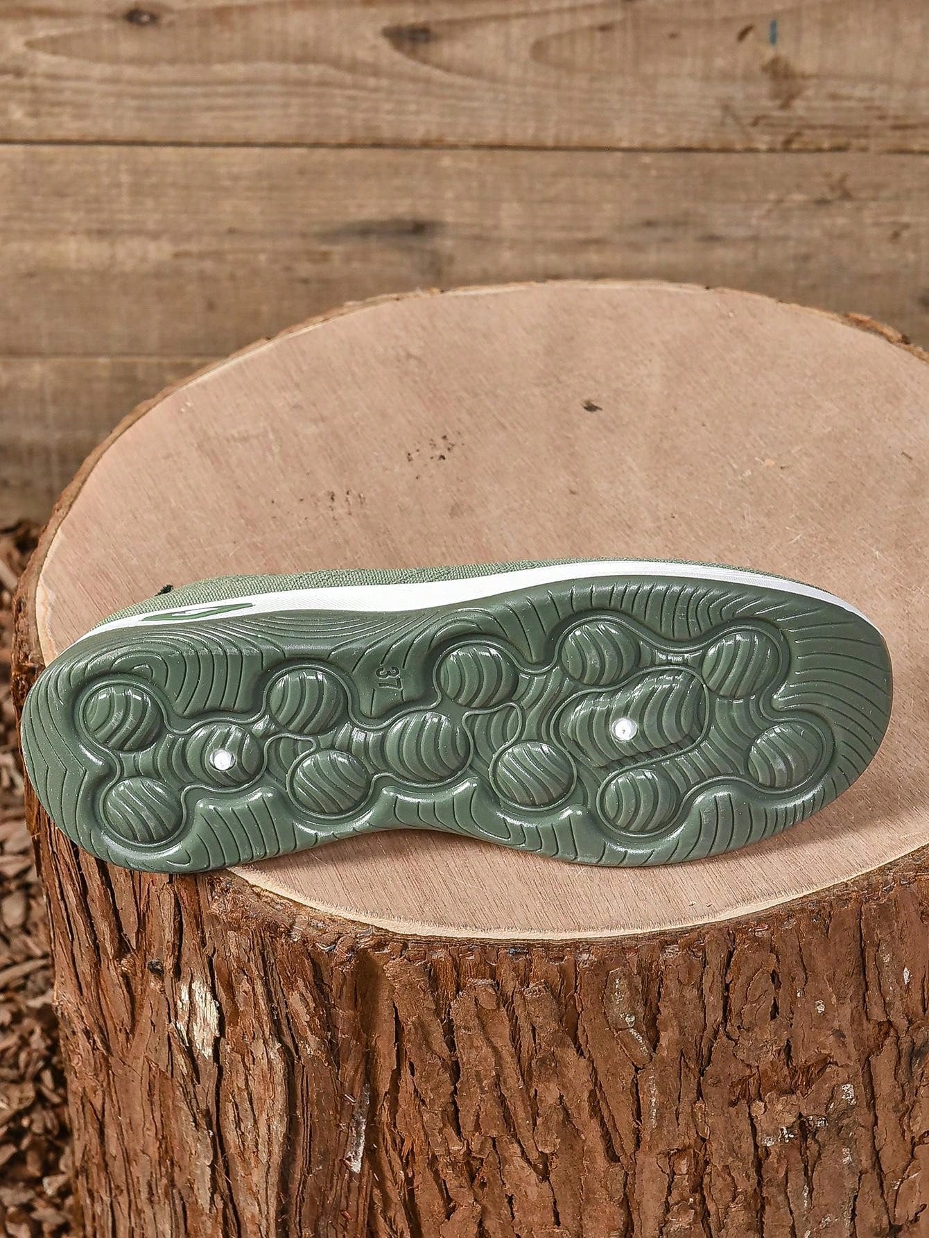 Comfort Slip-On Knitted Walking Shoe
