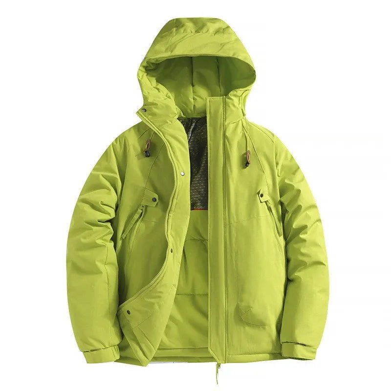 Olane Brand Insulated Hooded Winter Jacket GreenSJackets