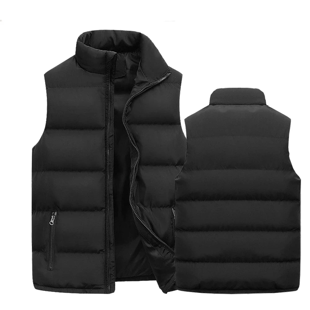 Olane Brand Waterproof Puffer Vest Jacket BlueMVests