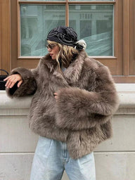 Ellie Faux Fur Coat