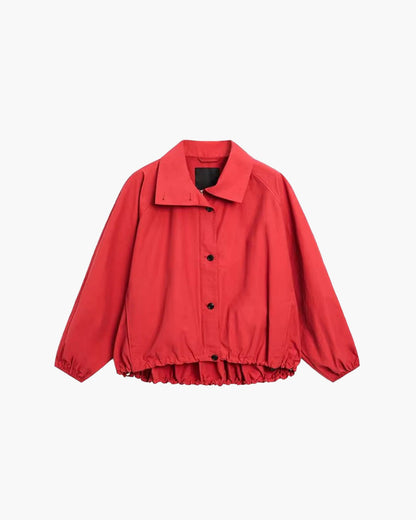 OLANE High - Neck Tailored Jacket RedMWomen's Coats & Jackets
