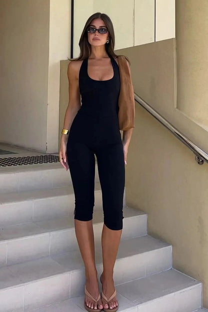 OLANE Lightweight Backless Halter Jumpsuit XSJumpsuit