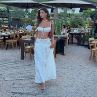 Ella Sleeveless Bralette Maxi Skirt Set