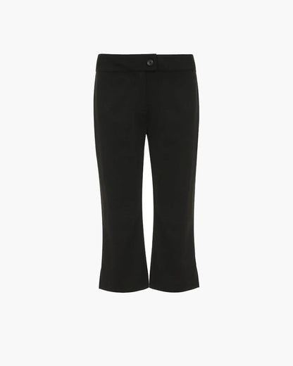 OLANE Stretchable Black Capri Pants SWomen's Bottoms