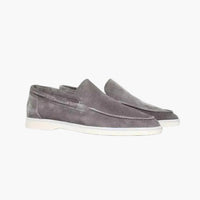 Ahinka Suede Slip-On Yacht Loafers