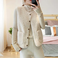 Ahla Teddy Fleece Vest
