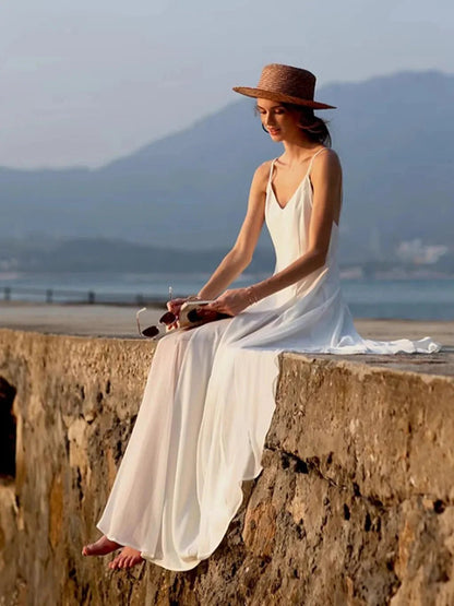OLANE Hanna Backless Cami Maxi Dress XSWomen's Dresses